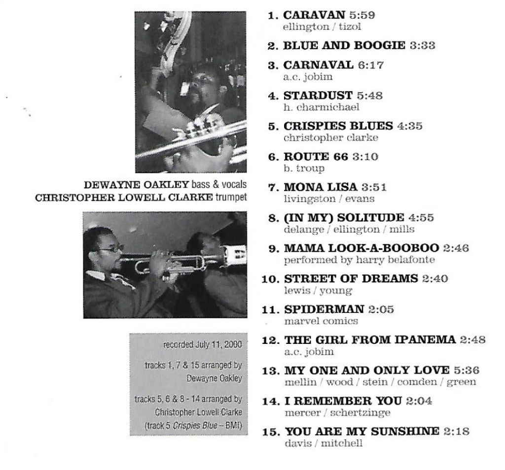 Clarke & Oakley / First Session Full Album